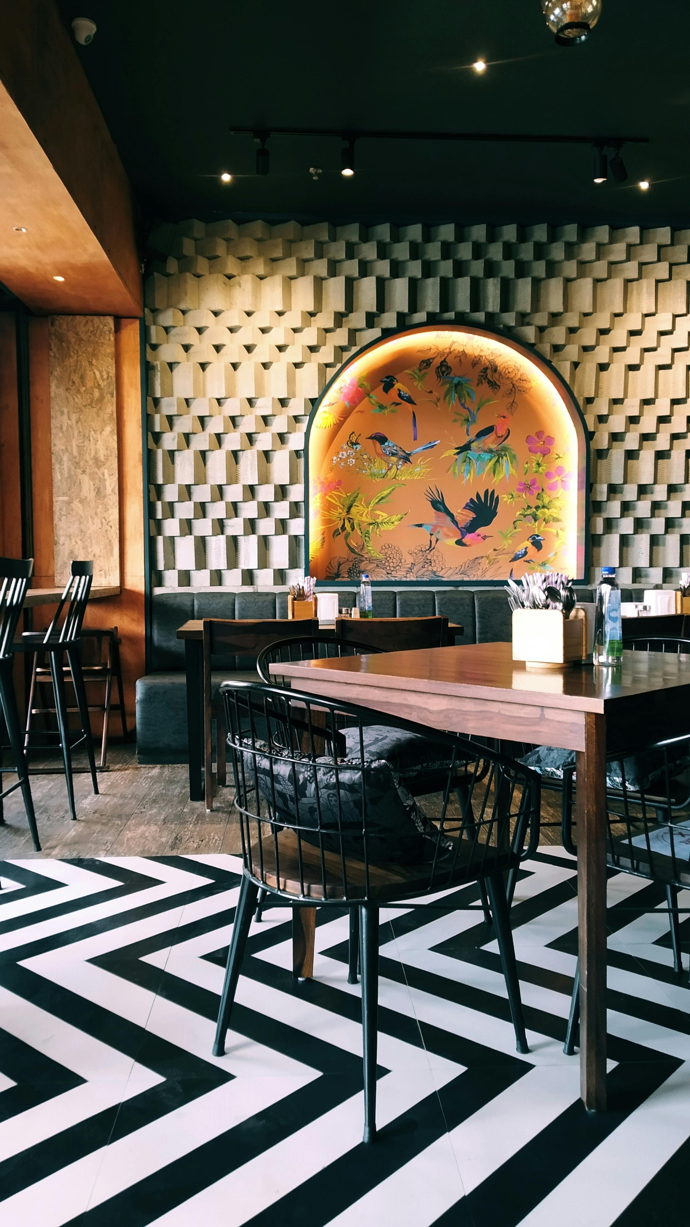 restaurant-interior Interior of a Restaurant