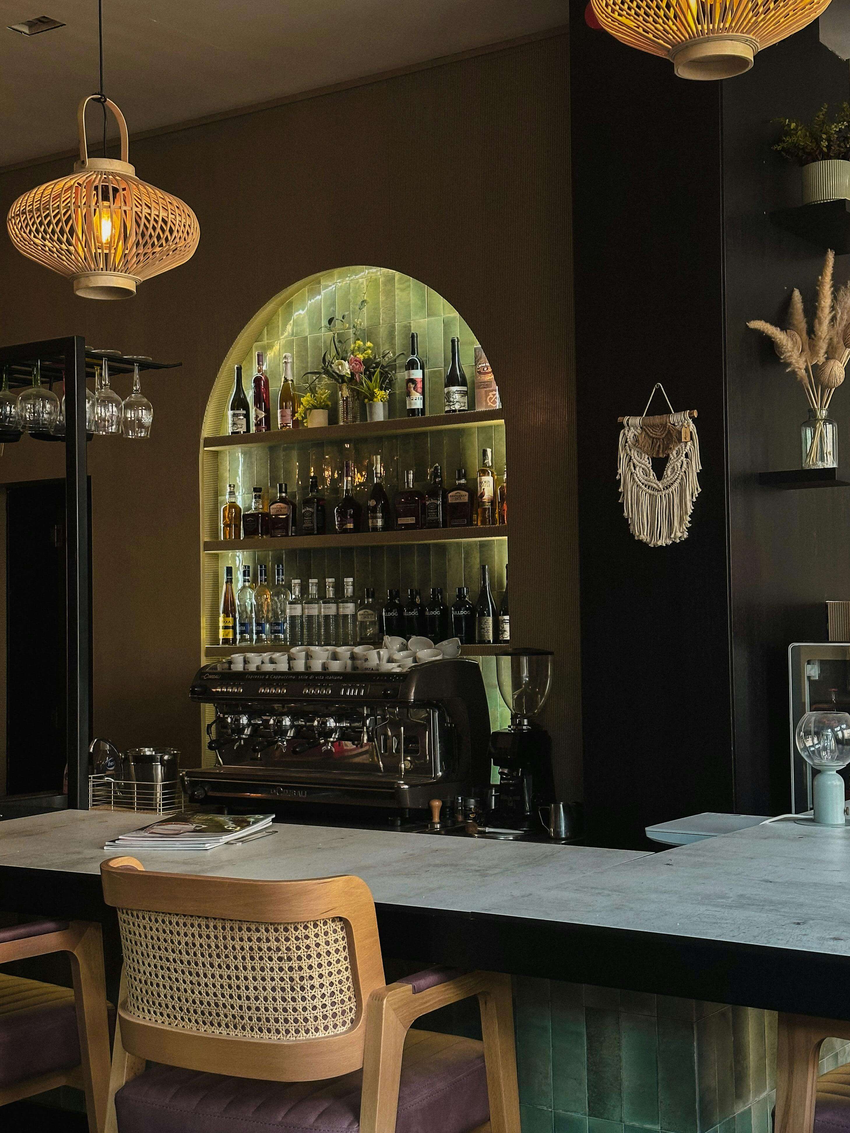 restaurant-interior Interior of a Restaurant