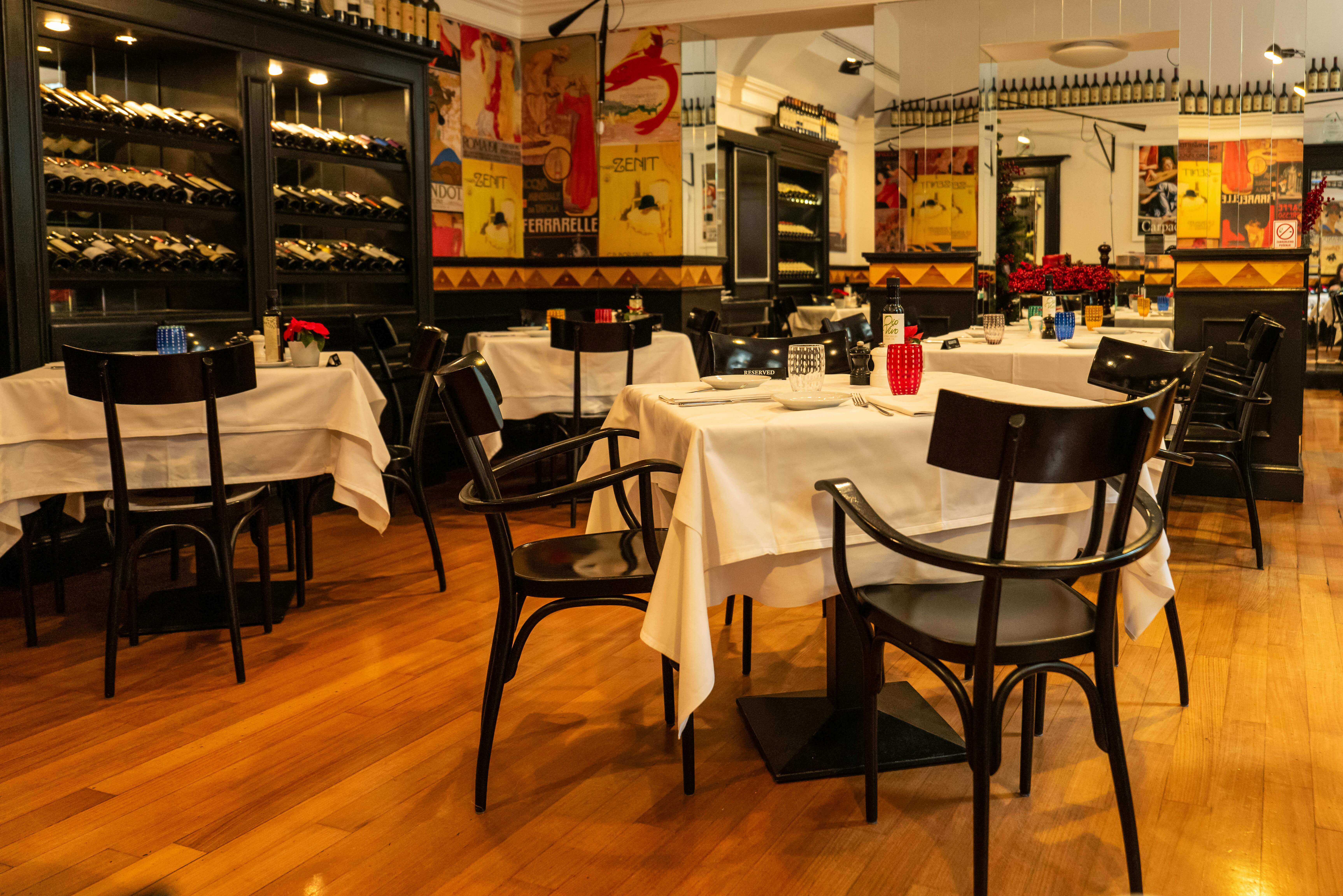 restaurant-interior Interior of a Restaurant