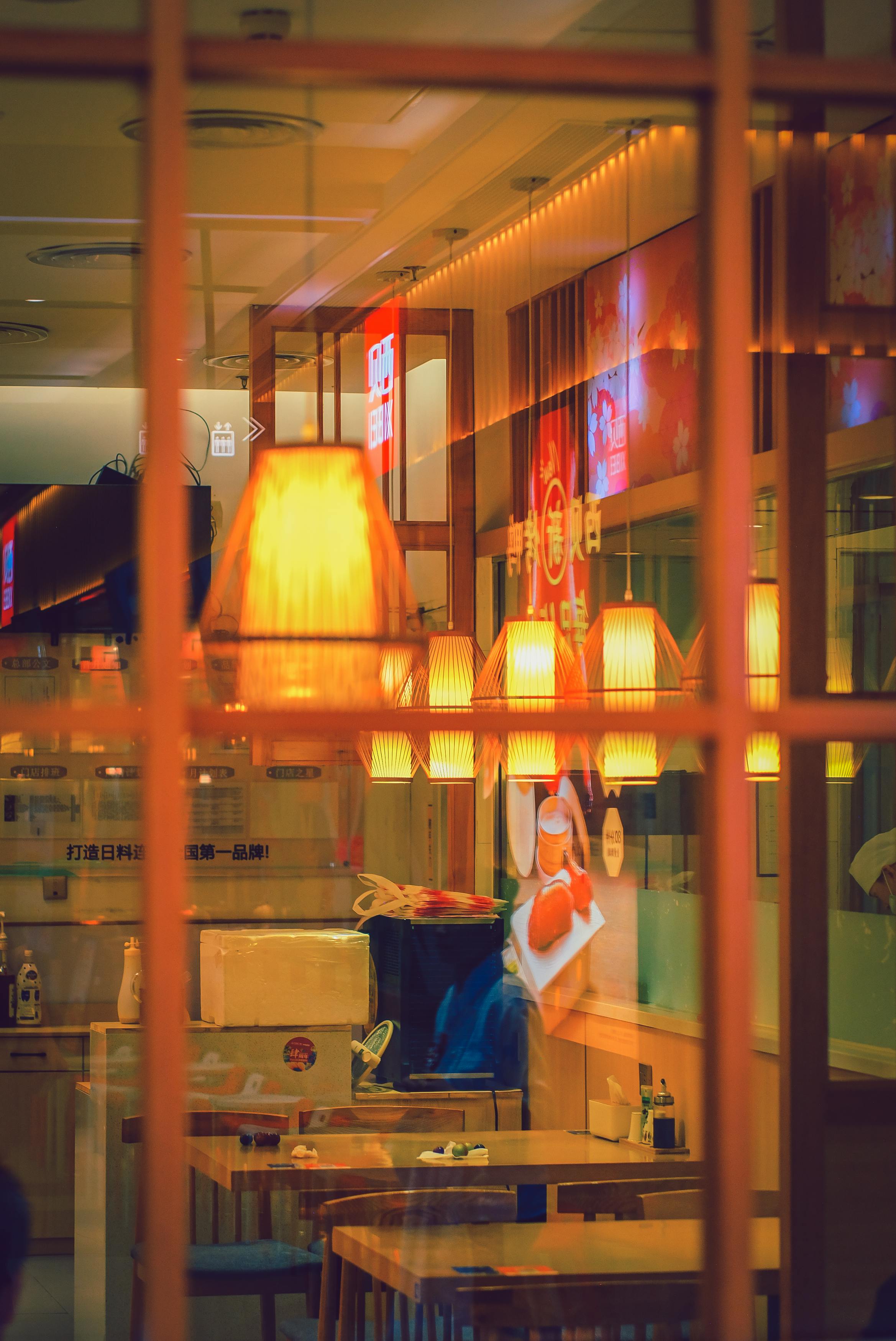 restaurant-interior Interior of a Restaurant