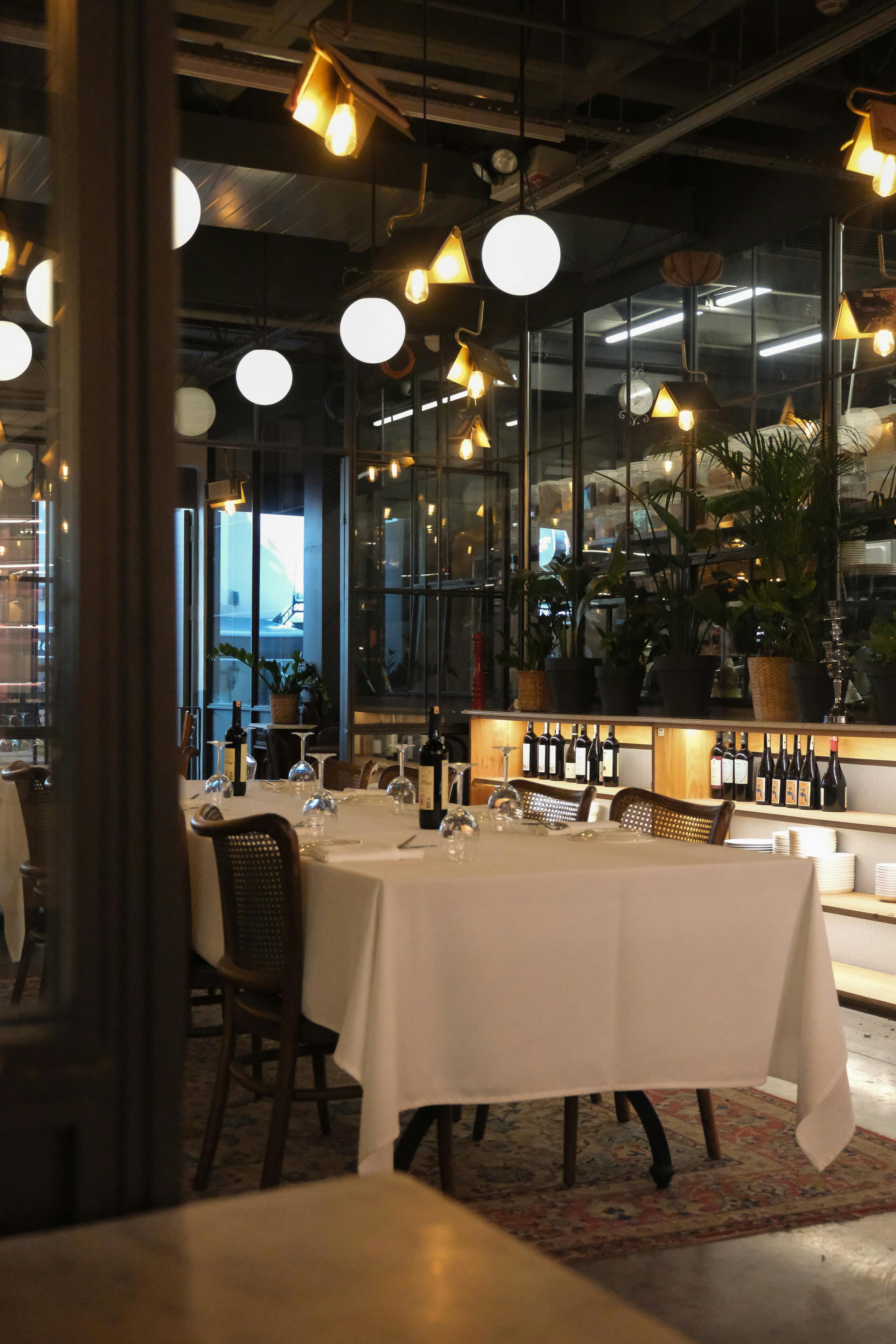 restaurant-interior Interior of a Restaurant