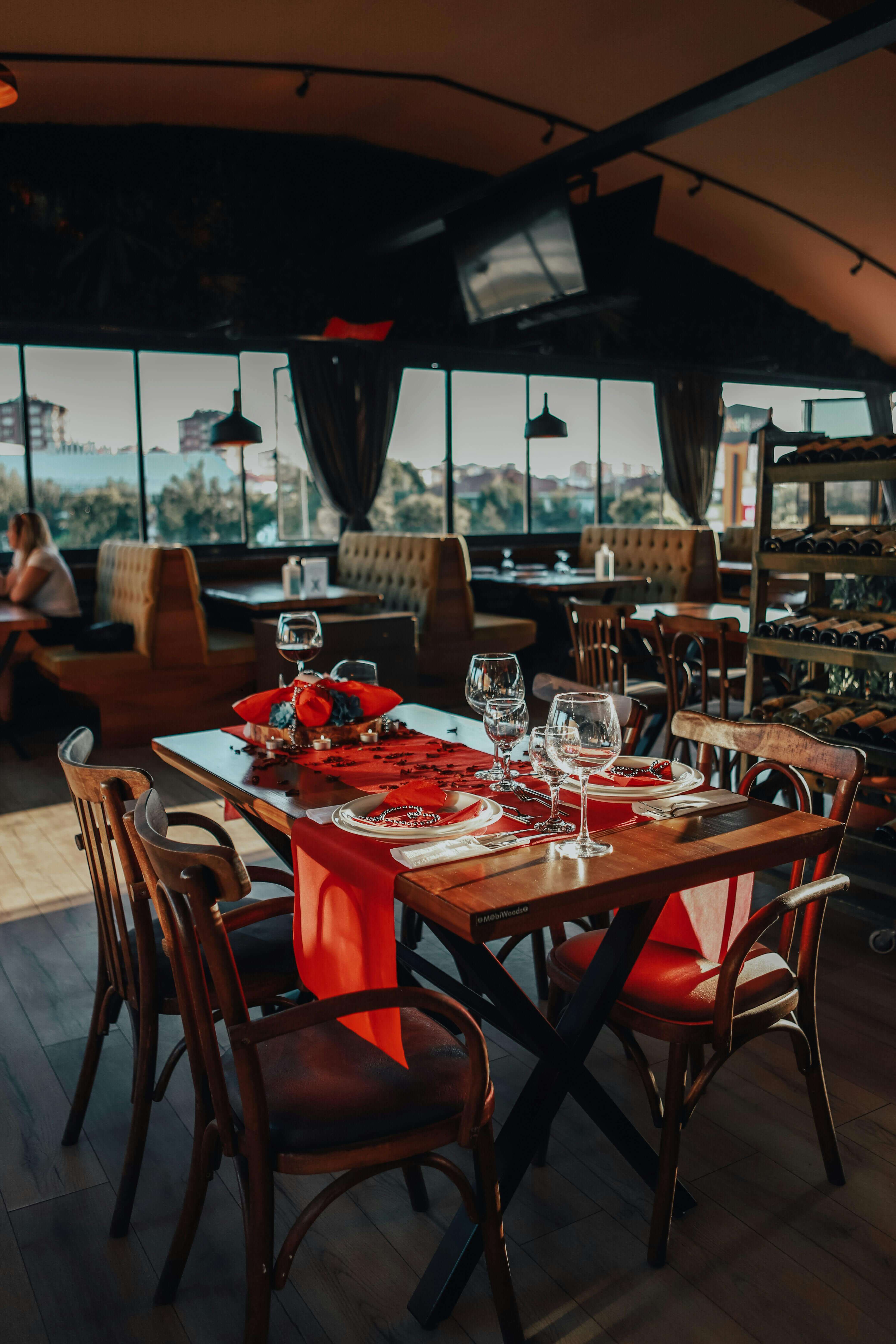 restaurant-interior Interior of a Restaurant