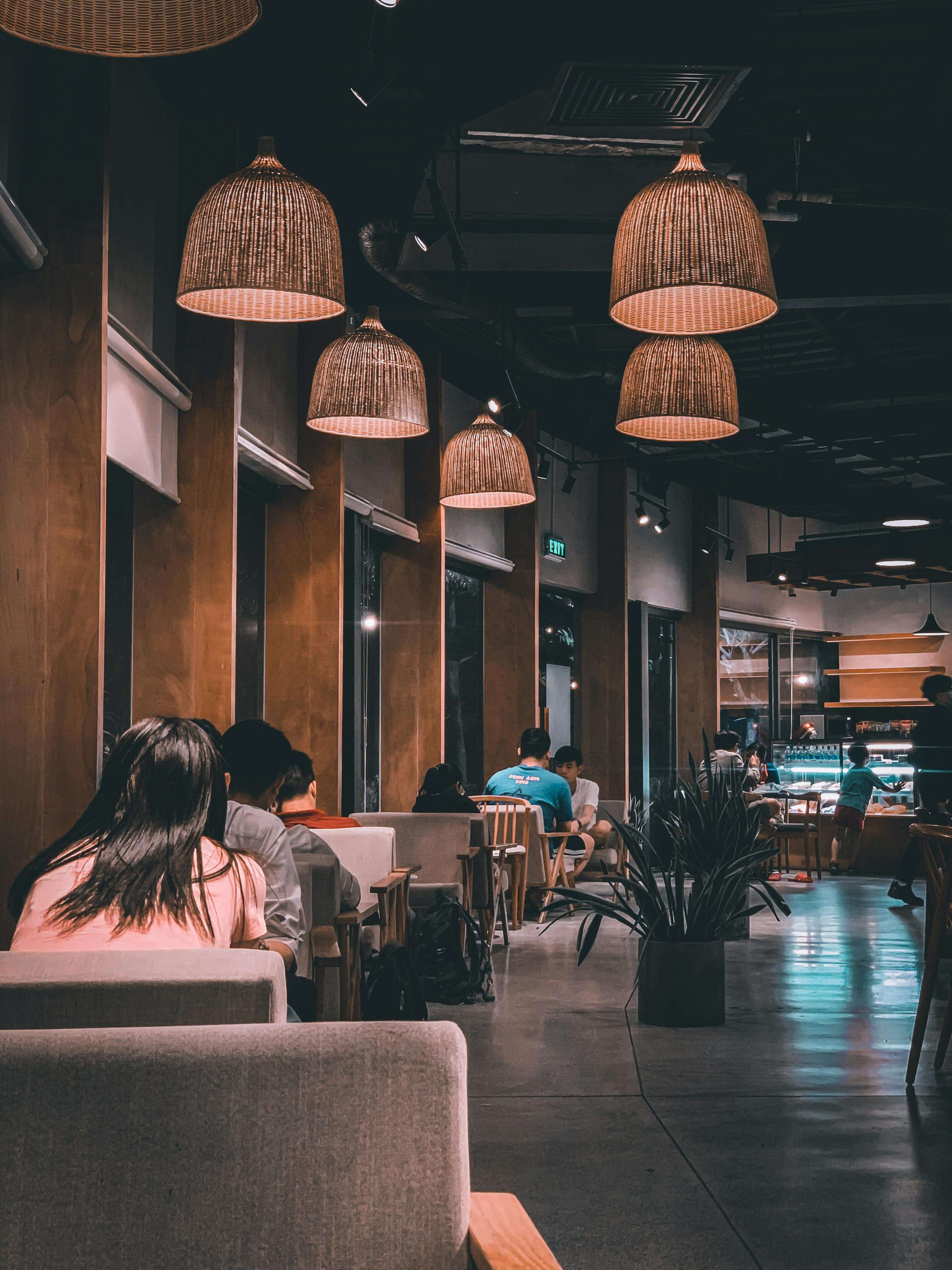 restaurant-interior Interior of a Restaurant