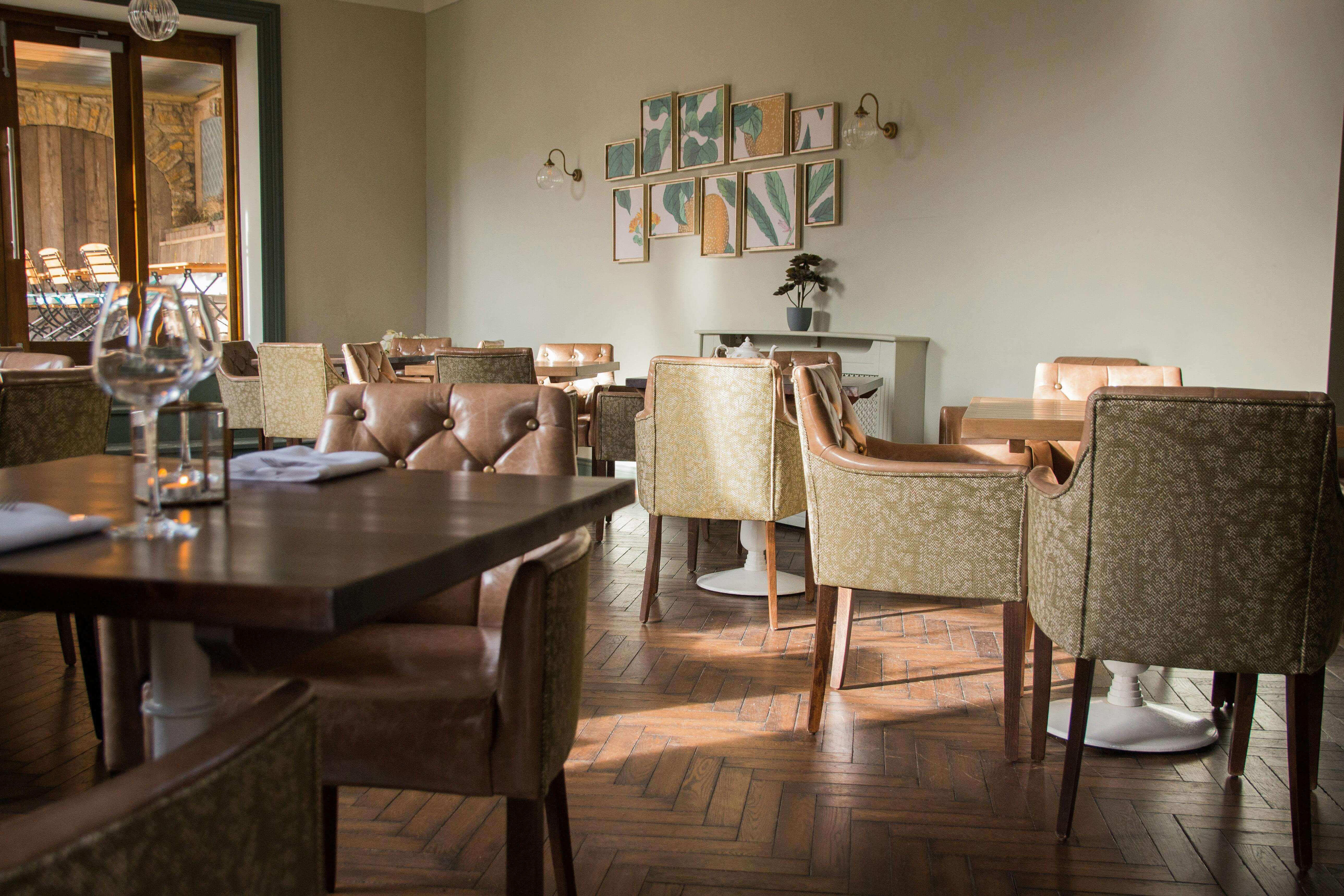 restaurant-interior Interior of a Restaurant